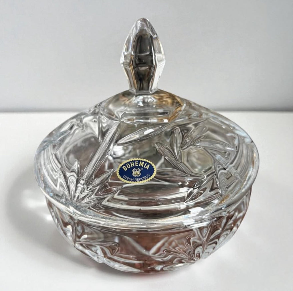 Bohemian Crystal Bonbonnière