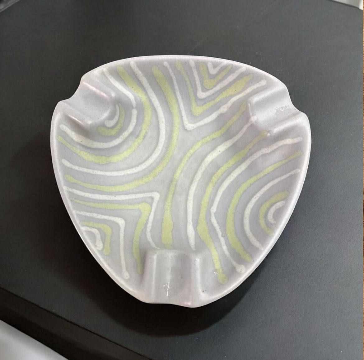 German Stamped & Numbered Ashtray