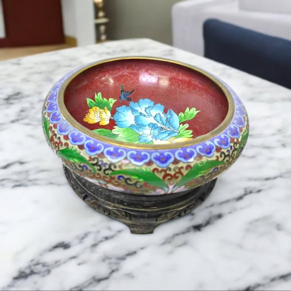 Exquisite Cloisonné Bonbonnieres