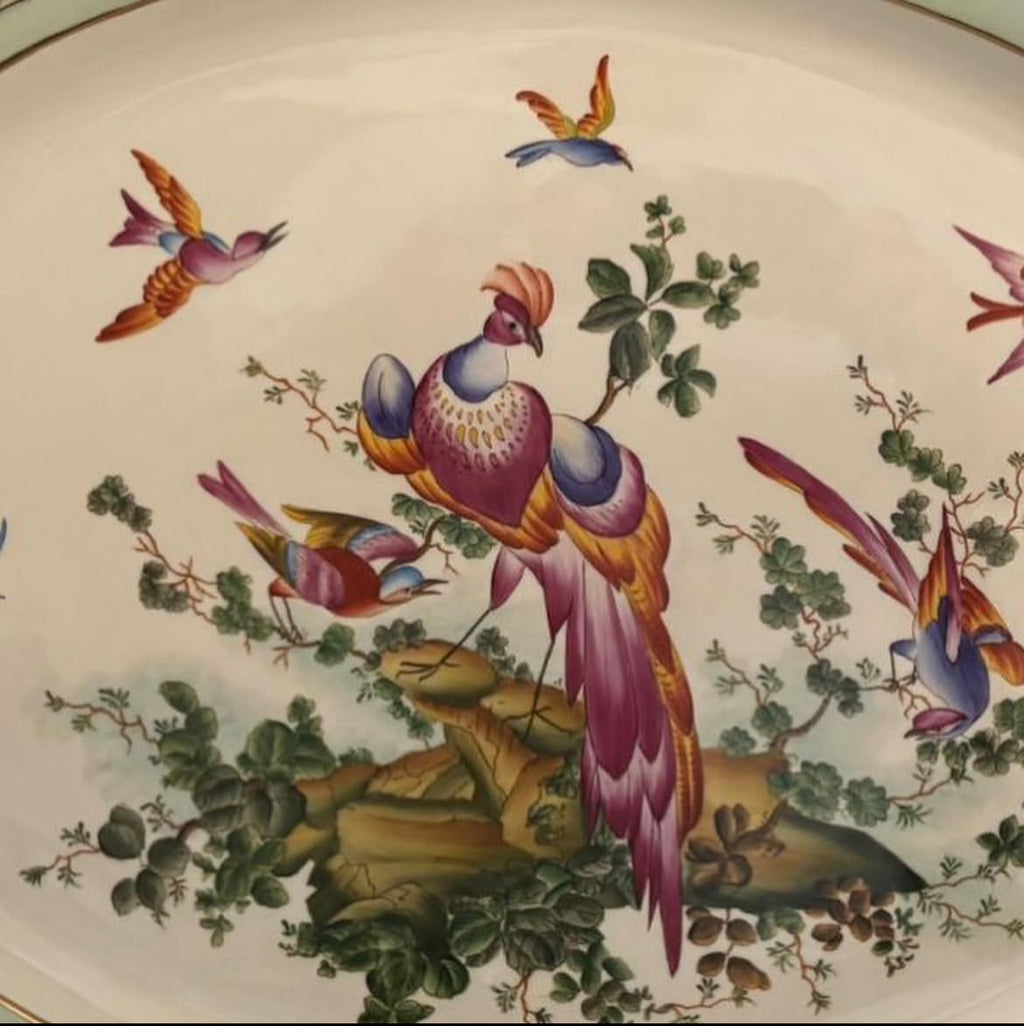 Hand Painted Porcelain Platter