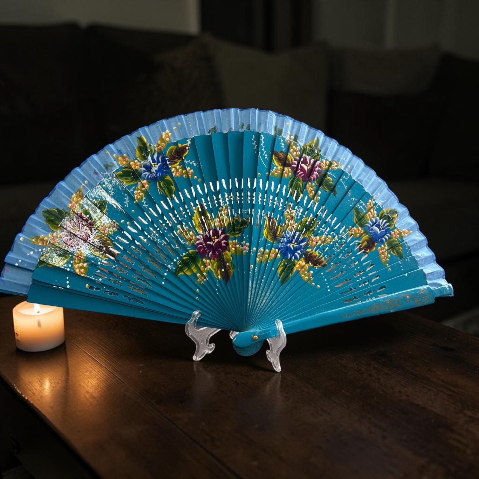 Wooden Hand Fan – Handcrafted Design