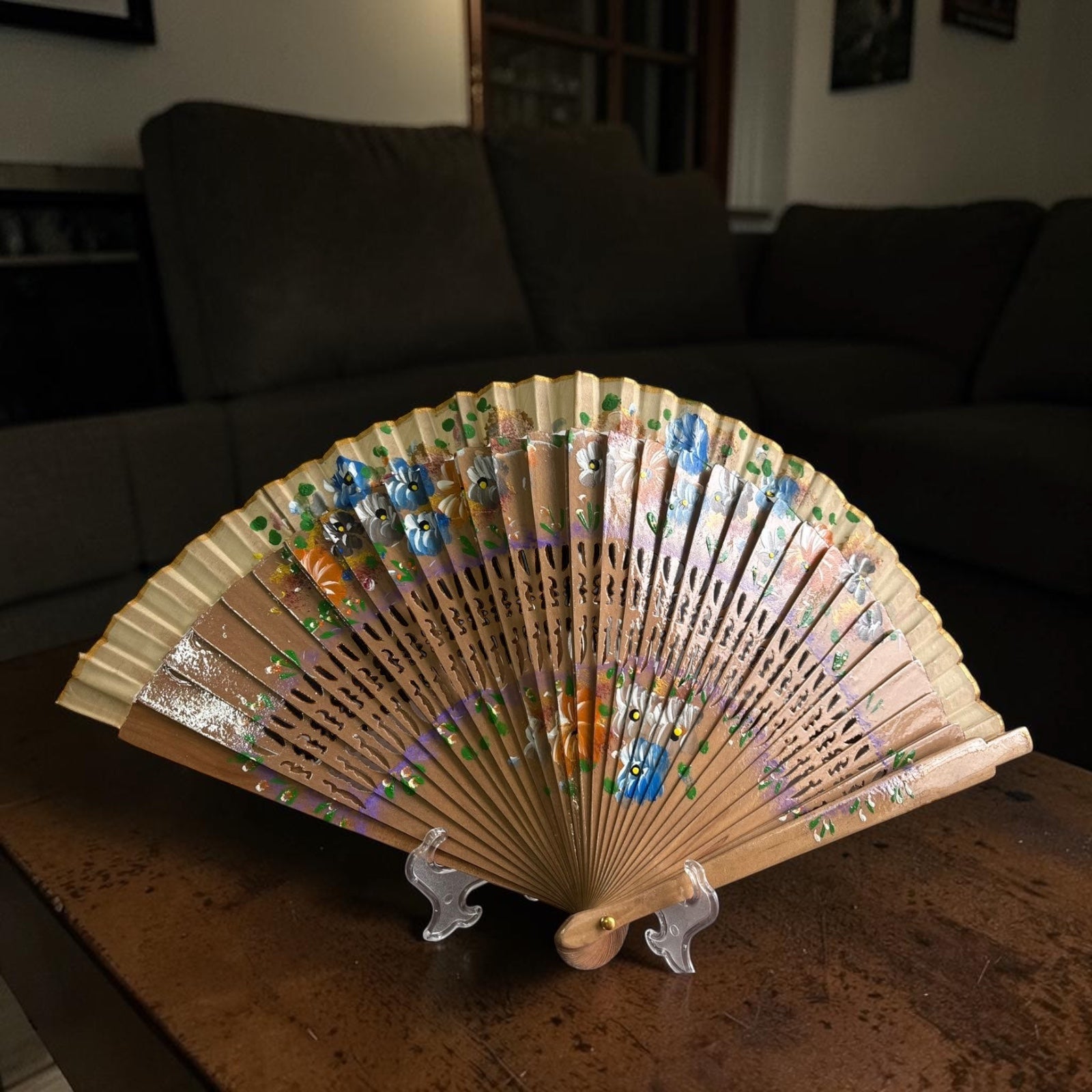 Wooden Hand Fan – Handcrafted Design