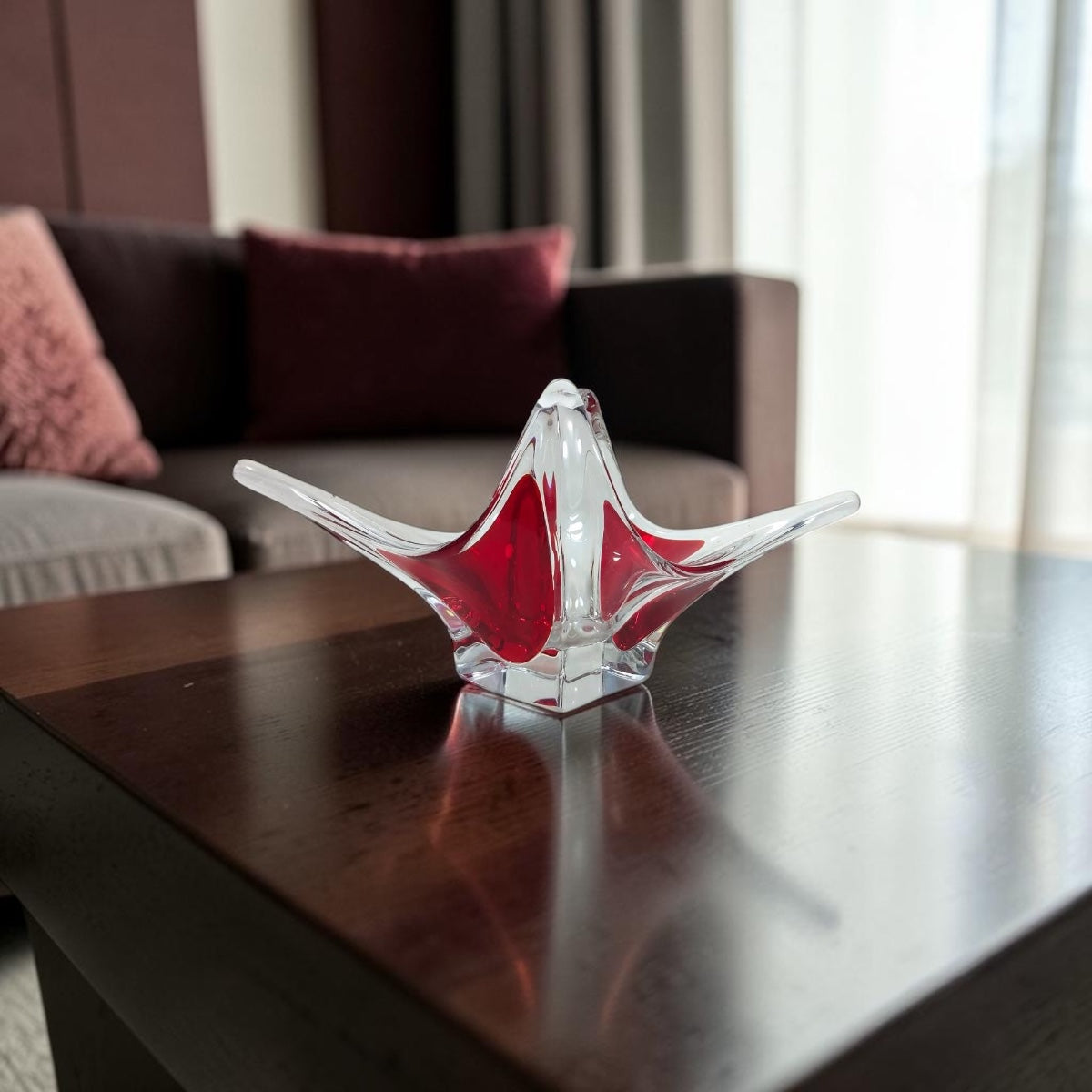 Large Italian Murano Flûteira – Multicolored Art Glass