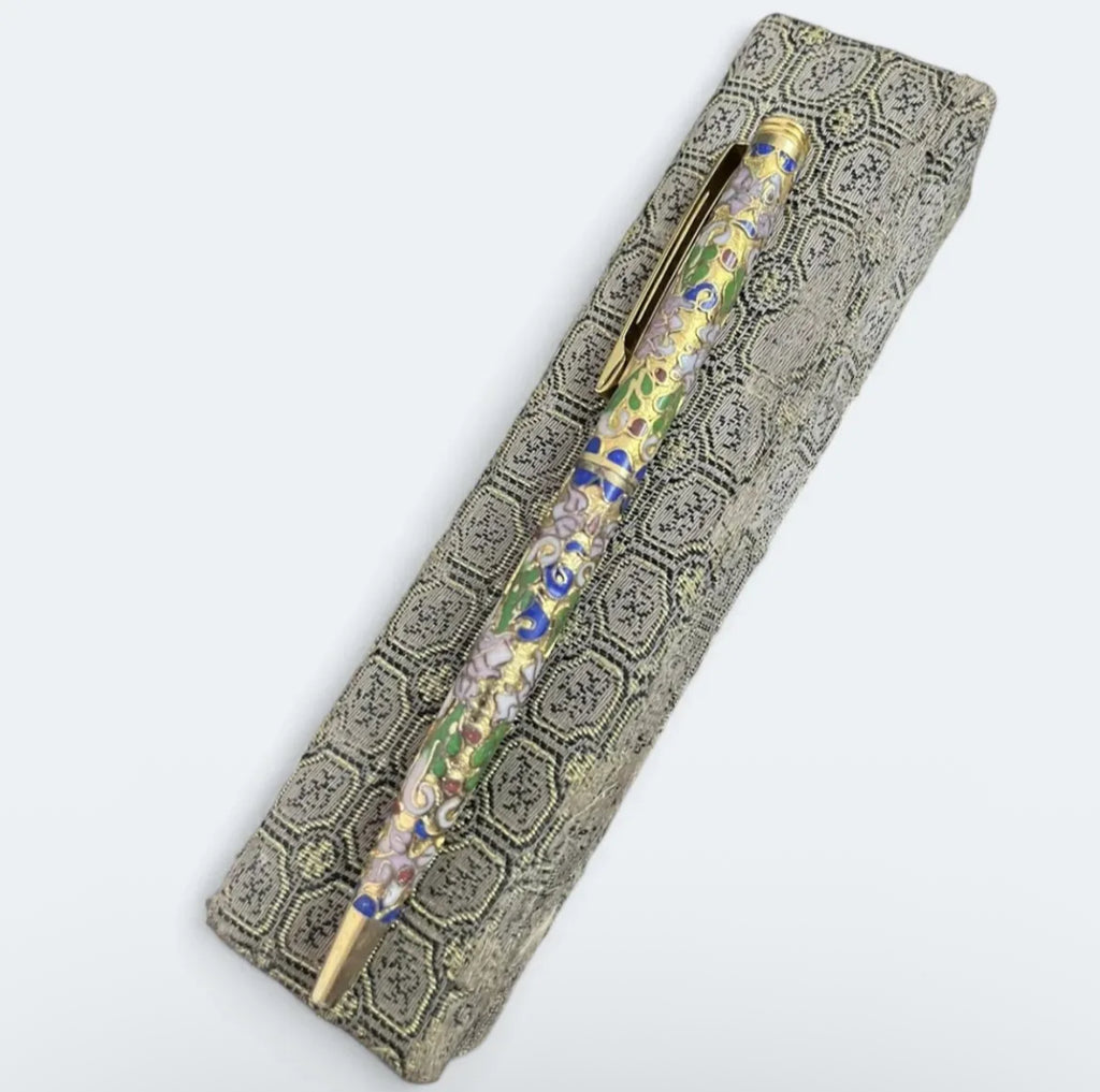 Cloisonné Ballpoint Pen: Original Edition with Box