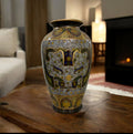 Chinoiserie Art Vase: Ornamental Eastern Elegance