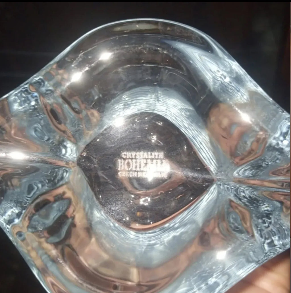 Bohemian Crystal Vase: Exquisite Rarity