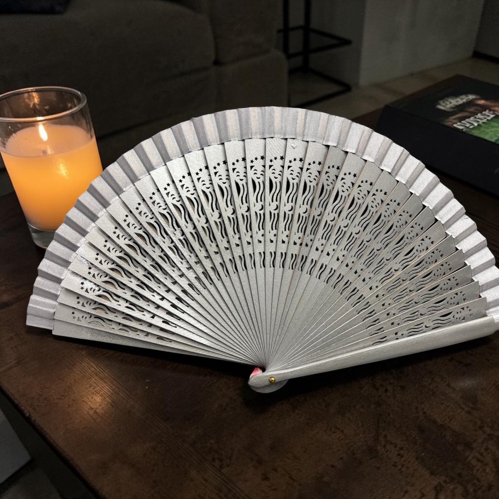 Wooden Hand Fan – Handcrafted Design