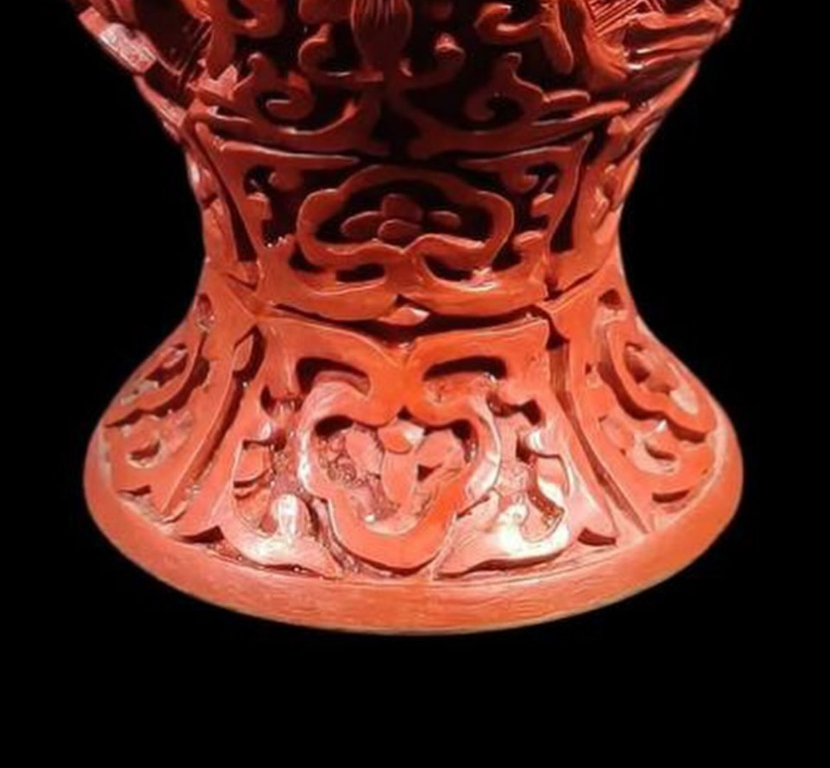 Chinoiserie Lacquer Vases