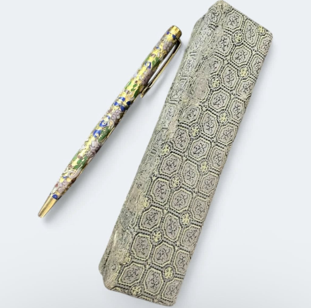 Cloisonné Ballpoint Pen: Original Edition with Box