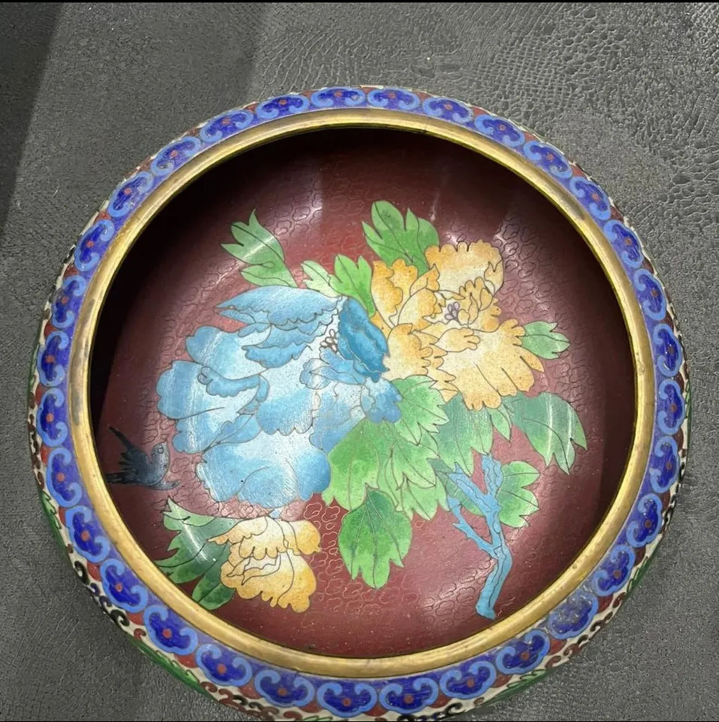 Exquisite Cloisonné Bonbonnieres