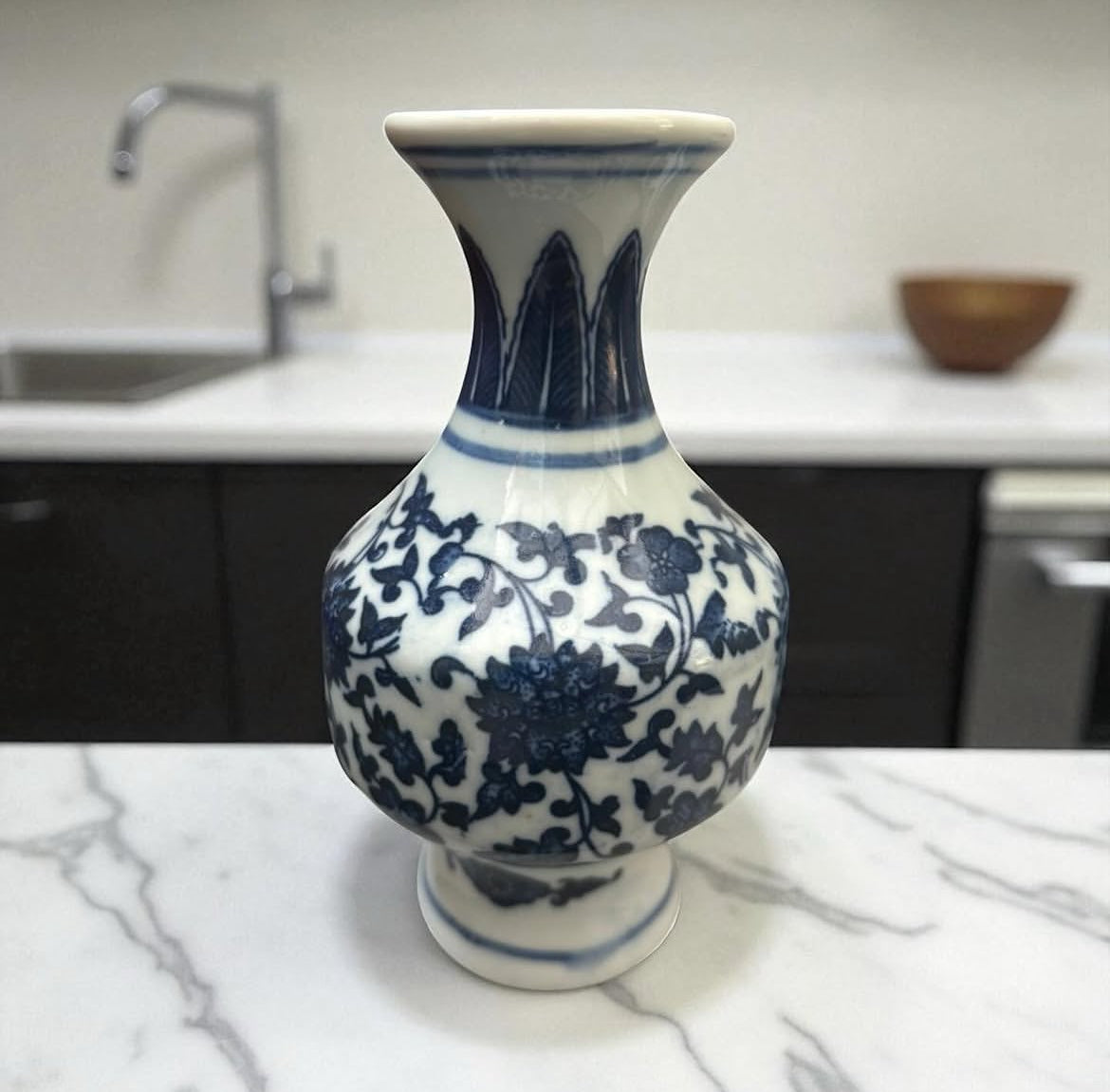 Bleu Blanc Porcelain Vases