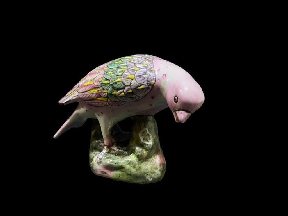 Bird Chinoiserie Figurines – Hand-Painted & Hand-Formed