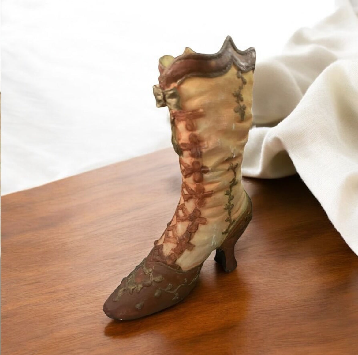 Large Victorian Resin Shoe Model