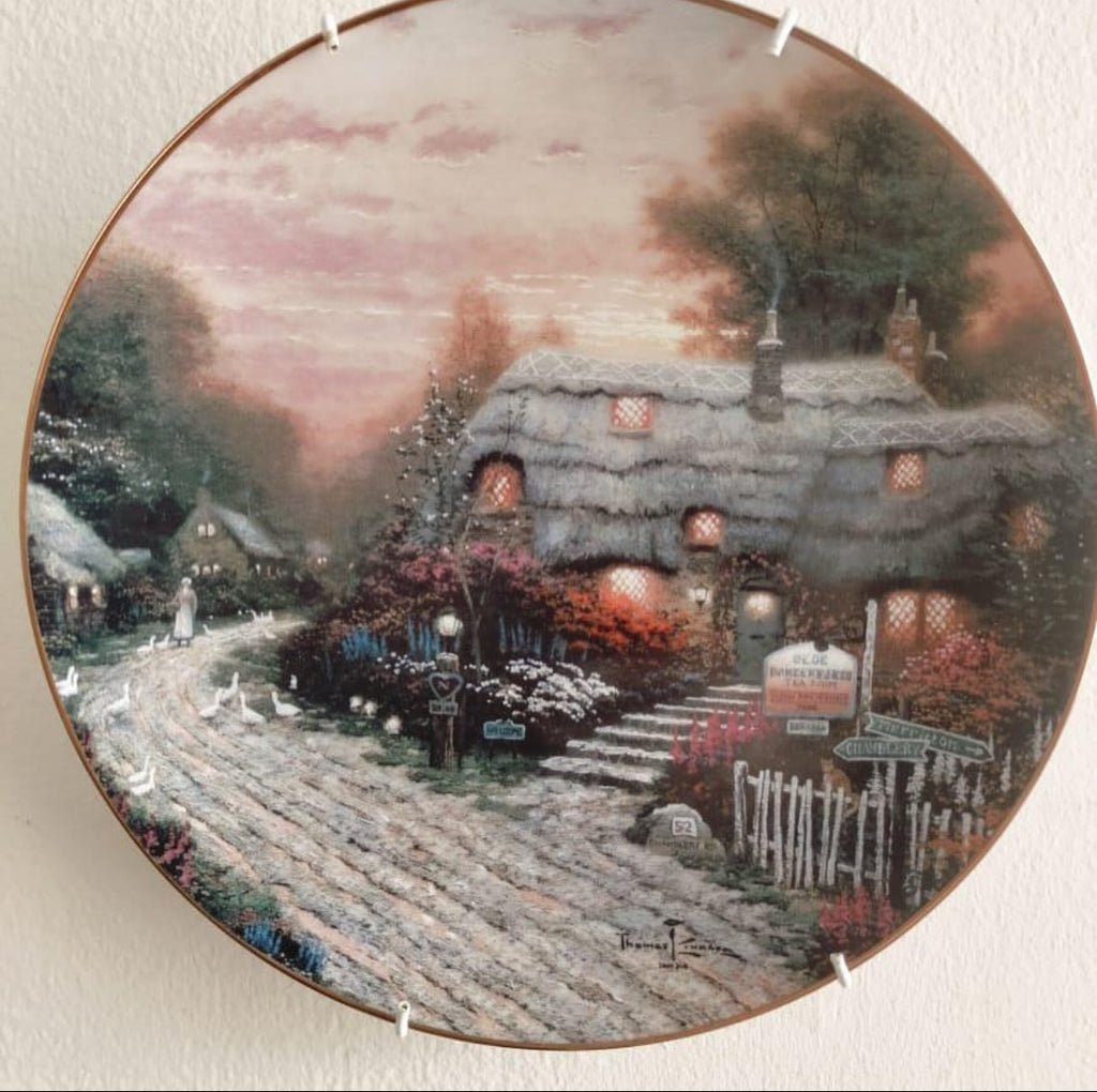 English Porcelain Plate
