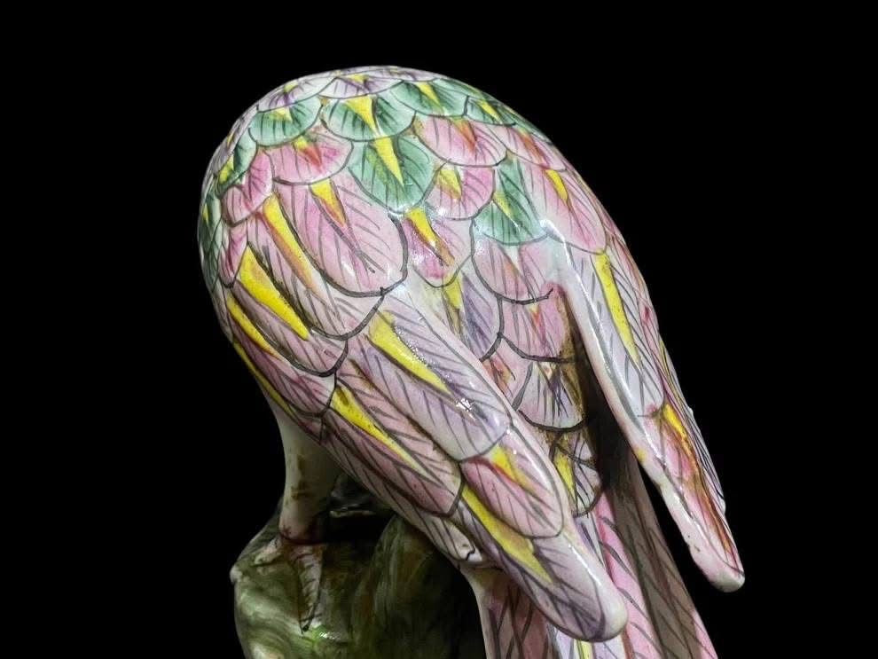 Bird Chinoiserie Figurines – Hand-Painted & Hand-Formed