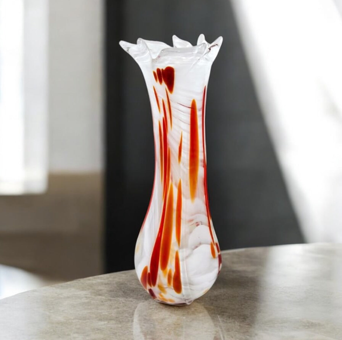 Large Italian Murano Glass Vase