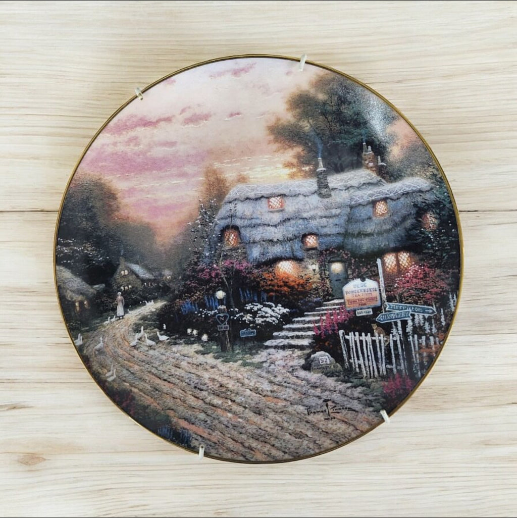 English Porcelain Plate