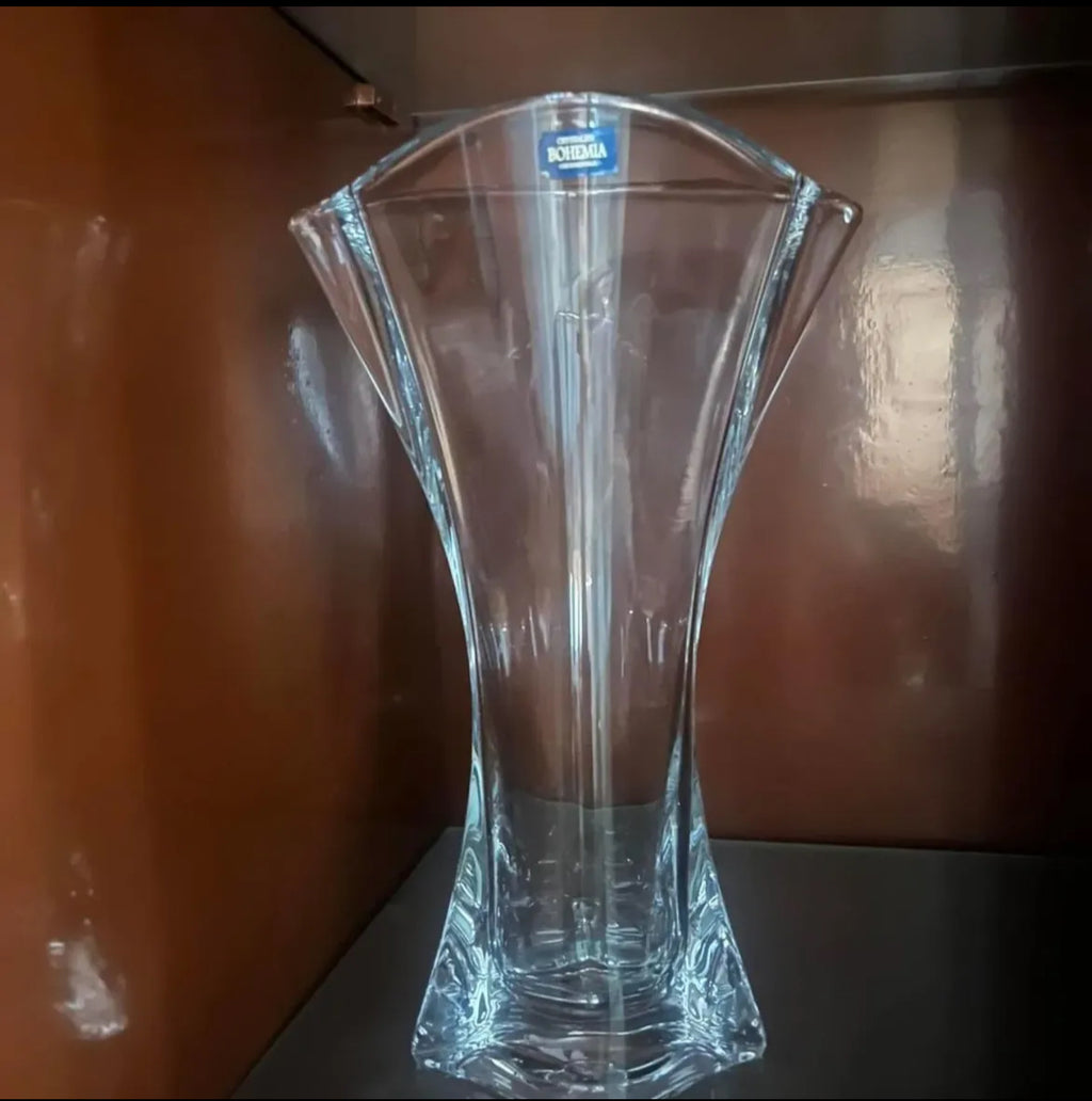 Bohemian Crystal Vase: Exquisite Rarity