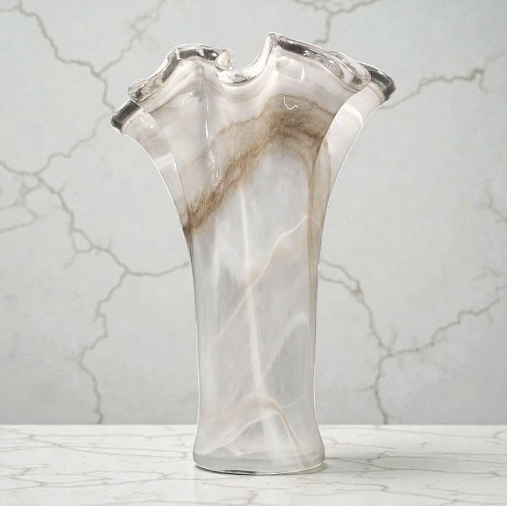 Murano Italian Vase – Marble-Effect Model