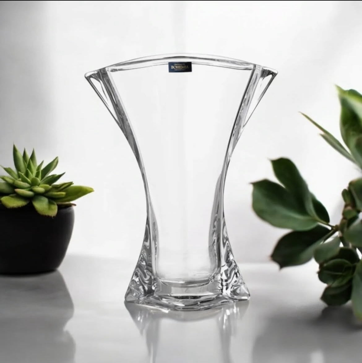 Bohemian Crystal Vase: Exquisite Rarity
