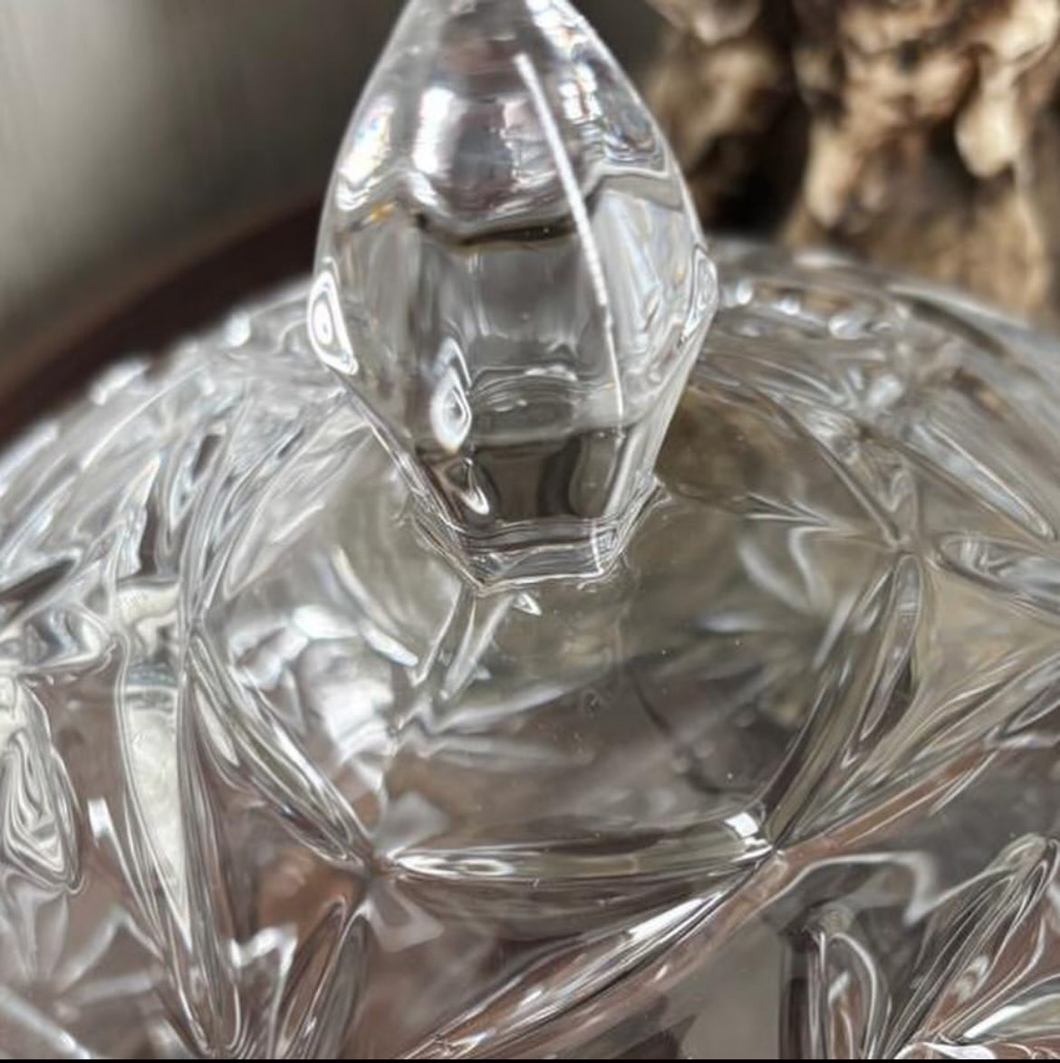 Bohemian Crystal Bonbonnière