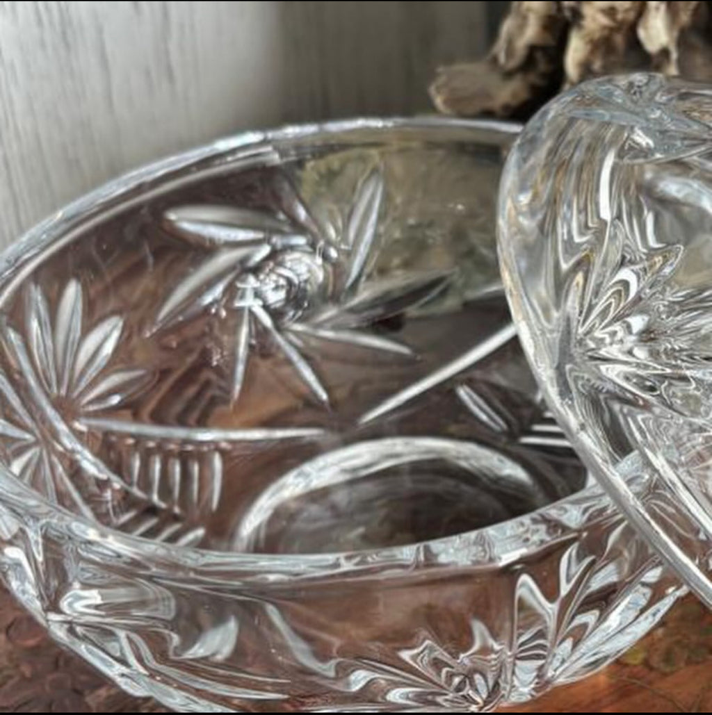 Bohemian Crystal Bonbonnière
