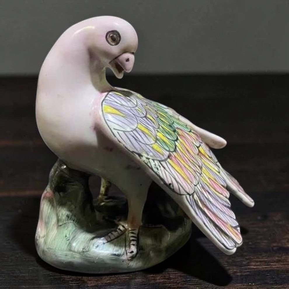 Bird Chinoiserie Figurines – Hand-Painted & Hand-Formed