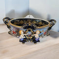 Large Jardinère – Stamped & 24K Gold-Plated