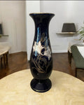 Vintage Cobalt Blue Vase: Mid-Century Modern Elegance