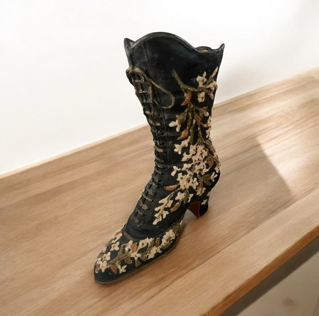 Large Victorian Resin Shoe Model