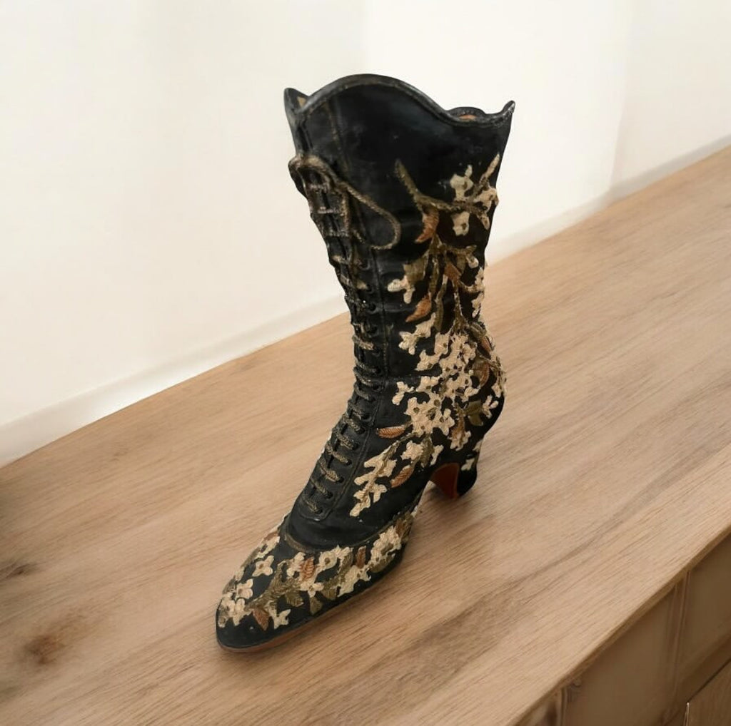 Large Victorian Resin Shoe Model