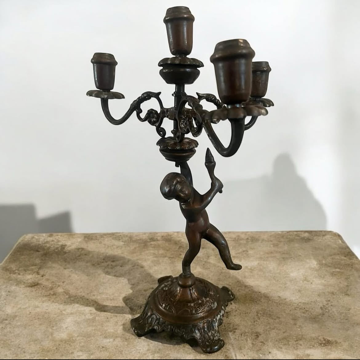 Four-Candle Candelabra