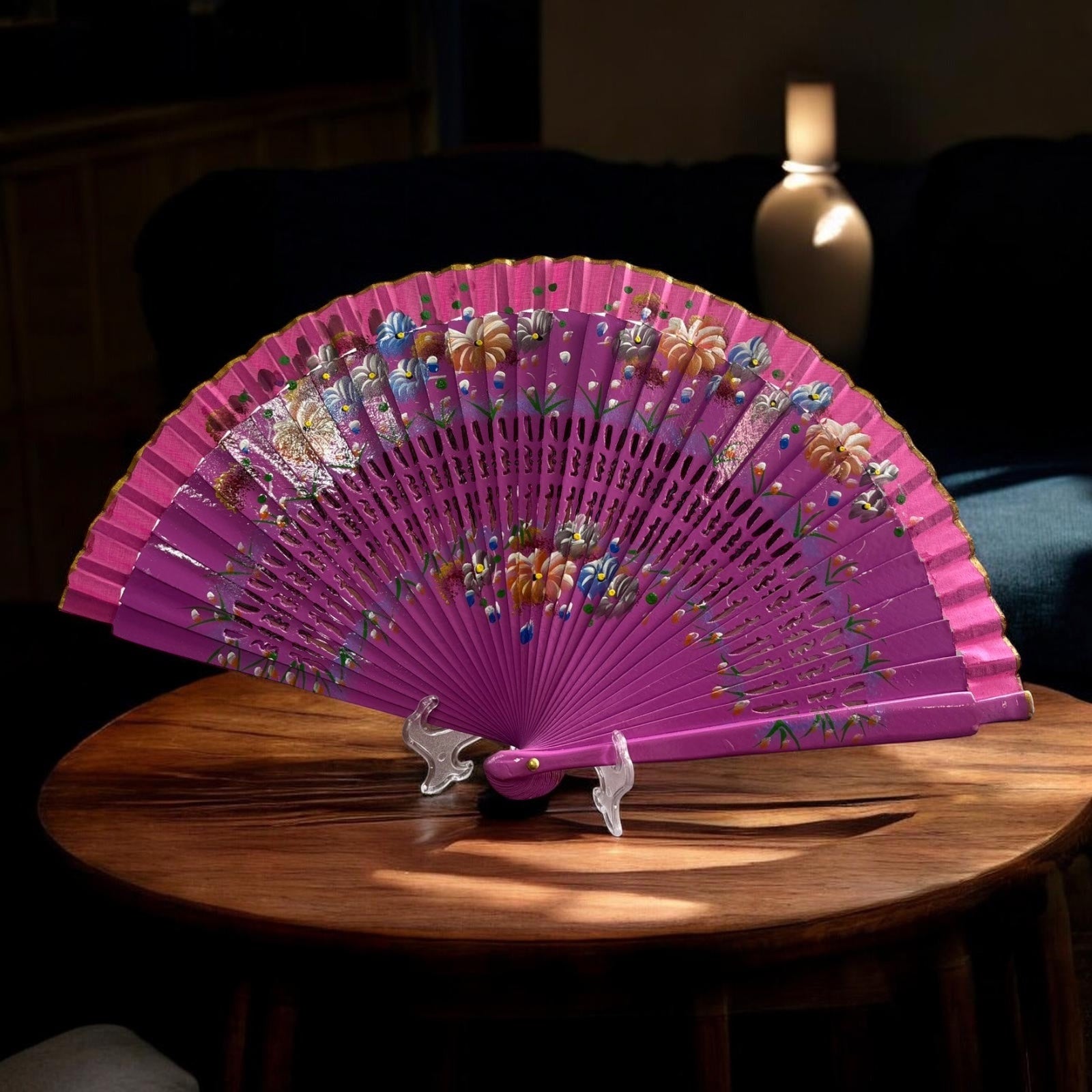 Wooden Hand Fan – Handcrafted Design