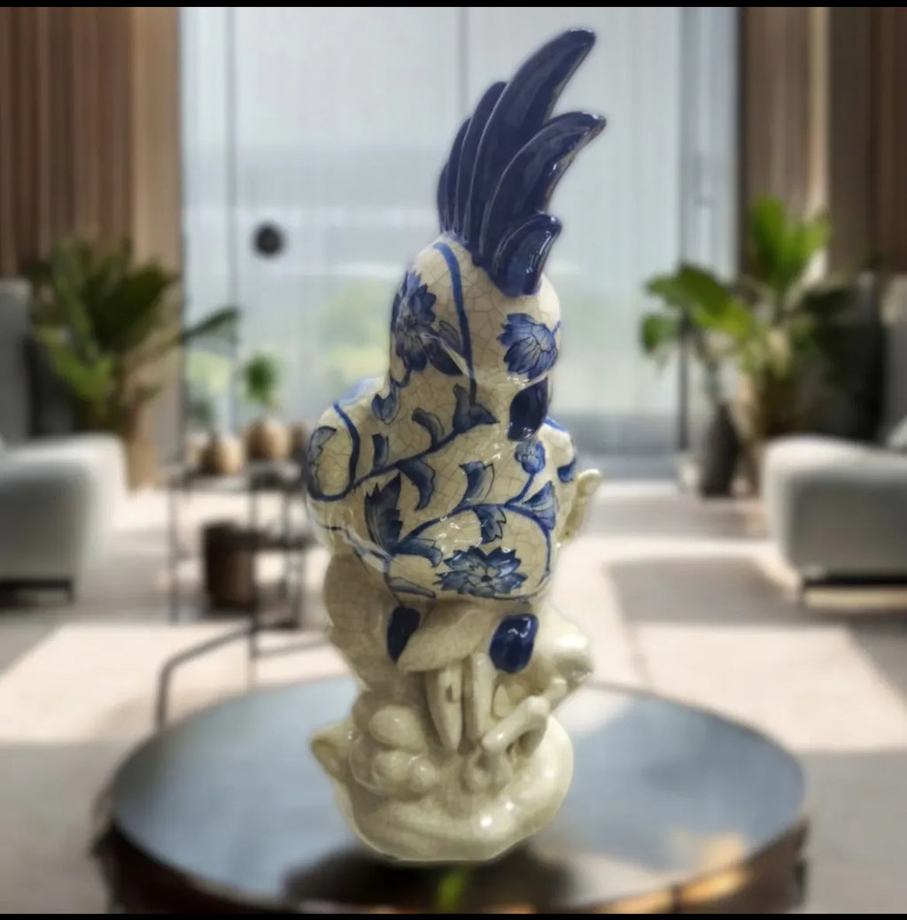 Bleu Blanc Parrot: Capodmonte Style