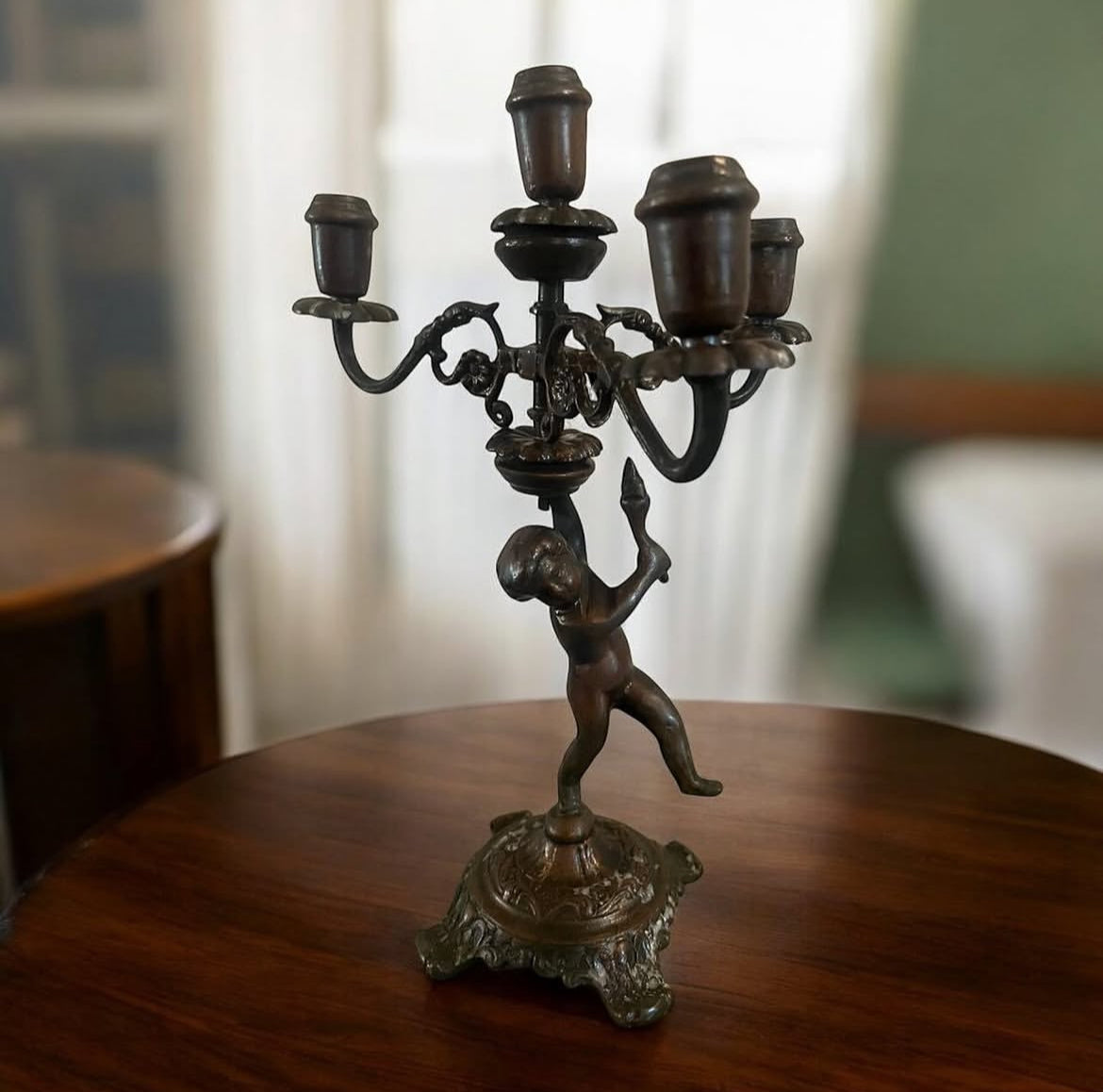 Four-Candle Candelabra