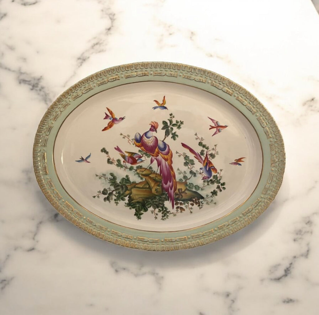 Hand Painted Porcelain Platter