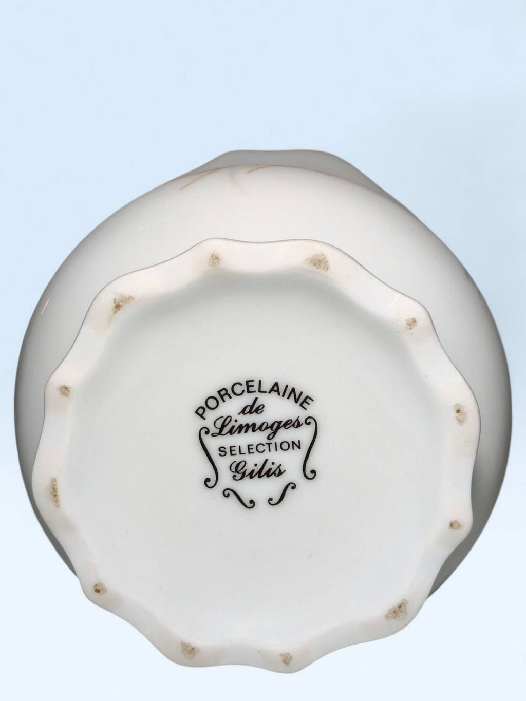 Limoges French Porcelain Vase – Pink Rose Design