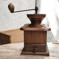 Dutch Wooden Grinder with Brass