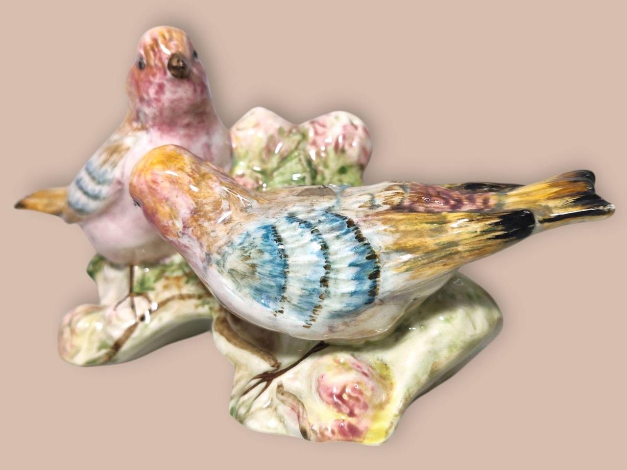 Goldscheider Porcelain Figurine – Birds Motif – Stamped