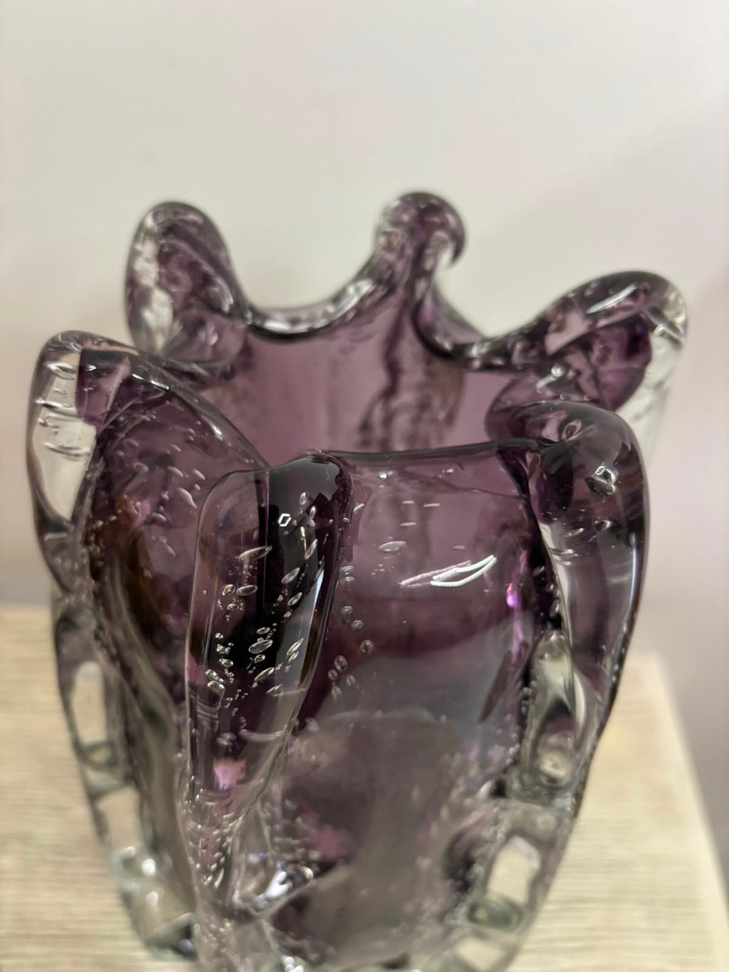 Italian Murano Glass Vase