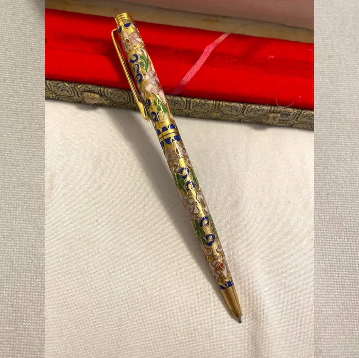 Cloisonné Ballpoint Pen: Original Edition with Box