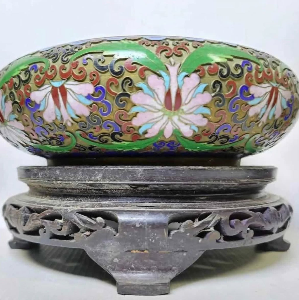 Exquisite Cloisonné Bonbonnieres