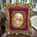 Brass Miniature Frames with Glass