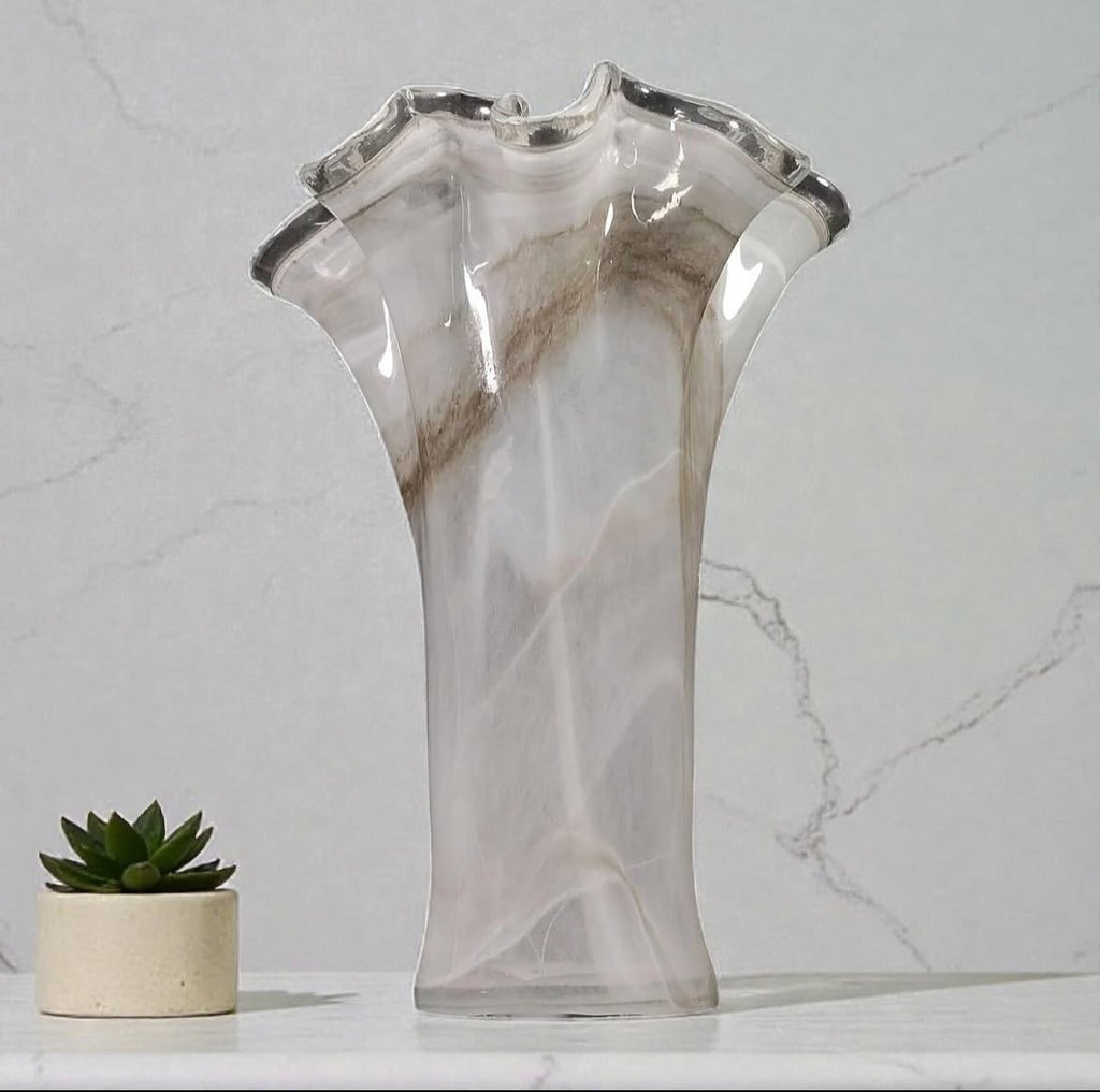 Murano Italian Vase – Marble-Effect Model