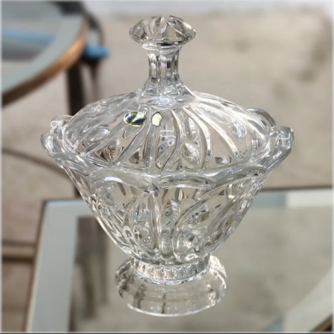 Exquisite Bohemian Crystal Bonbonniere