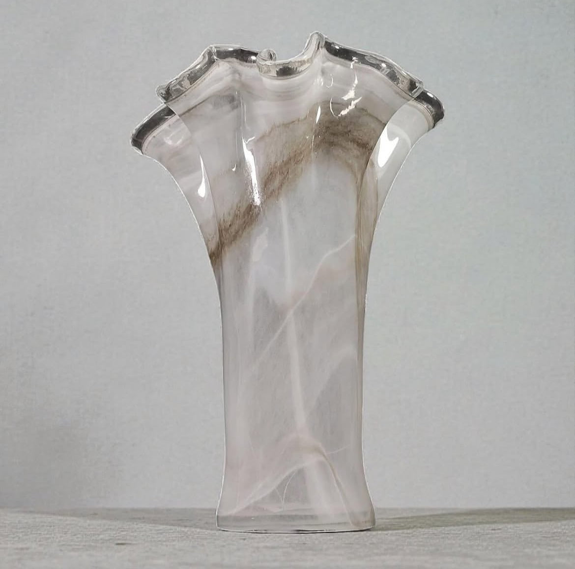 Murano Italian Vase – Marble-Effect Model