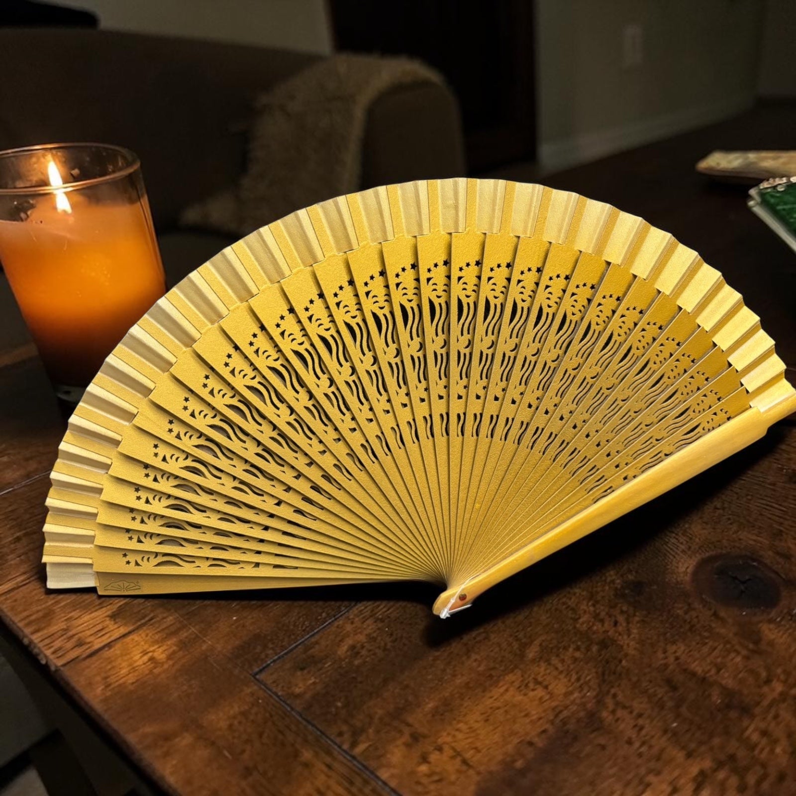Wooden Hand Fan – Handcrafted Design