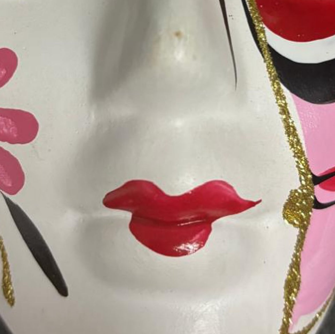 Porcelain Wall Mask