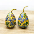 Cloisonné Pear: Floral Chinese Bonbonnière