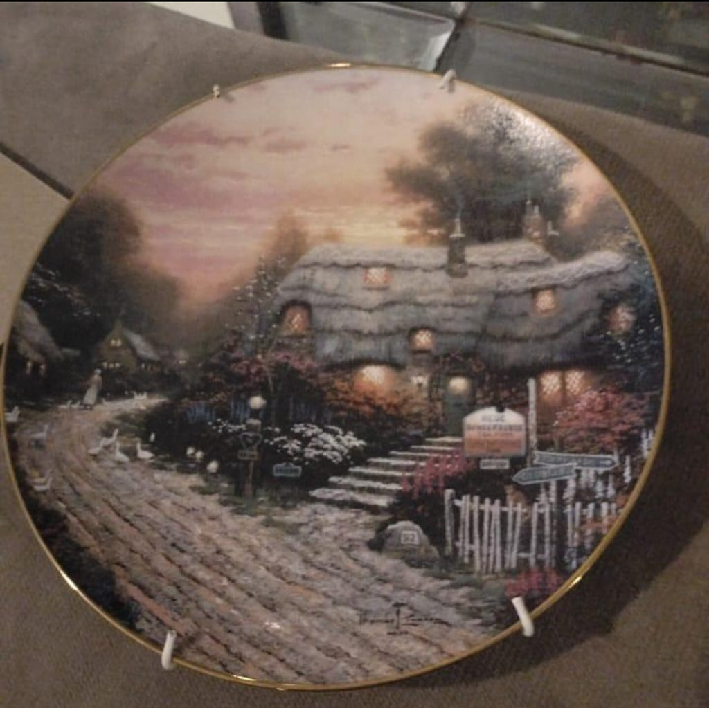 English Porcelain Plate